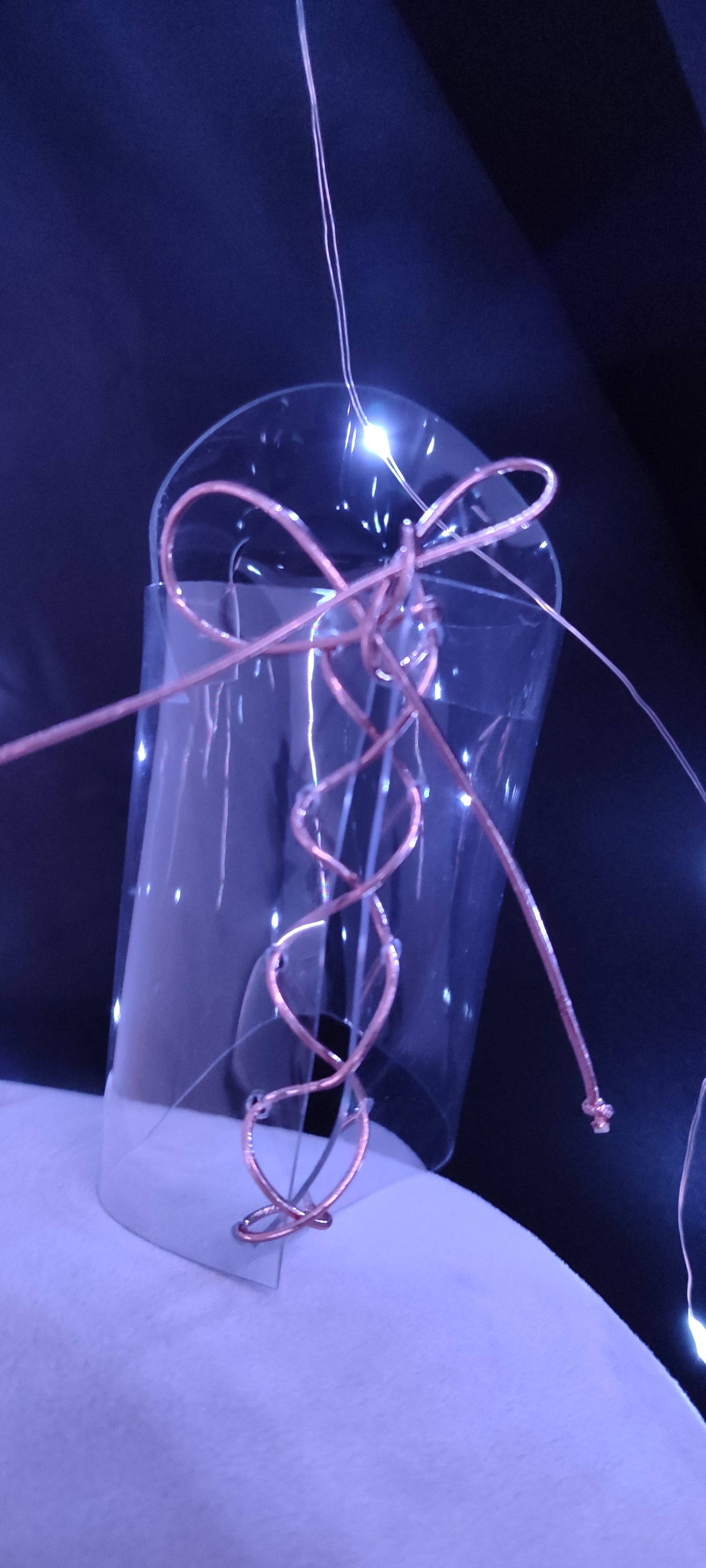 przezroczyste wiązane ochraniacze na botki 20 cm