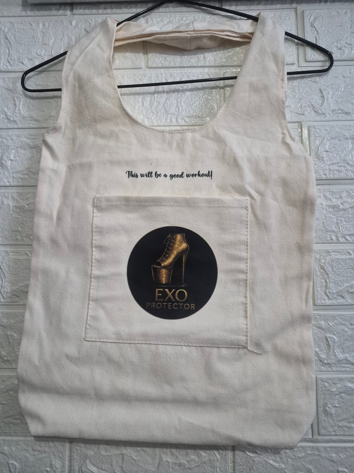 Torba treningowa EXO PROTECTOR 👜 BEŻOWA 💛