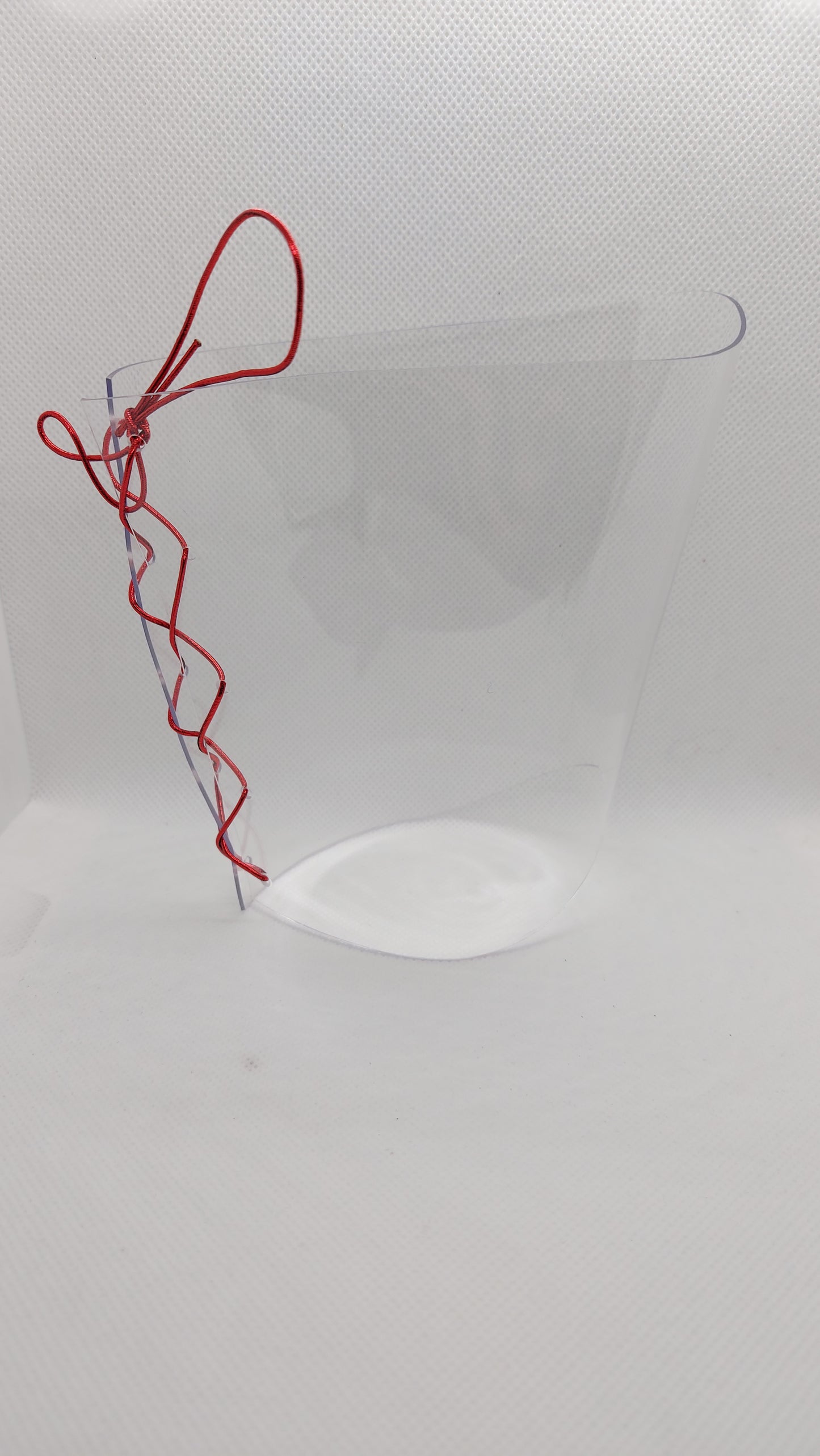 💎Ochraniacze na sandałki 23cm ❤️czerwony metaliczny ❤️