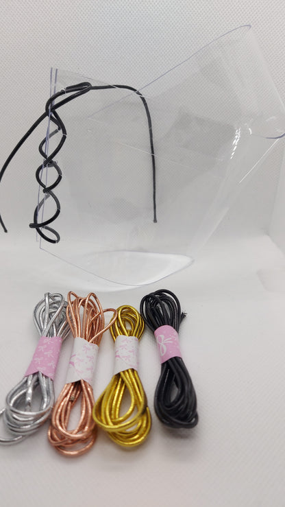 💎Przezroczyste ochraniacze na botki 20cm 🖤czarny metaliczny🖤