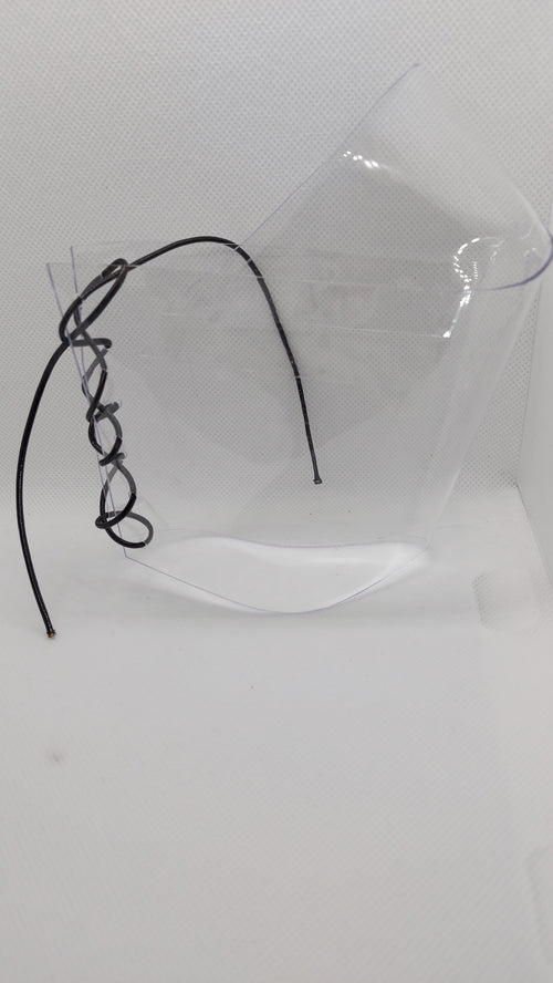 💎Przezroczyste ochraniacze na botki 20cm 🖤czarny metaliczny🖤