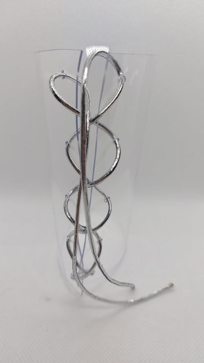 💎Przezroczyste ochraniacze na sandałki 23cm 🩶srebro🩶