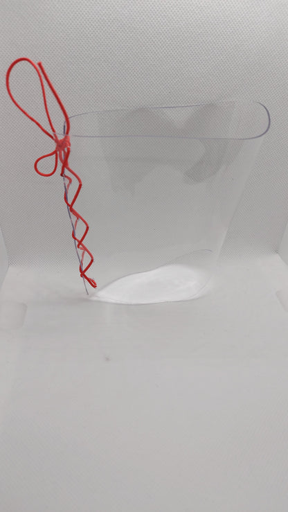 💎Ochraniacze na sandałki 23cm ❤️czerwony ❤️