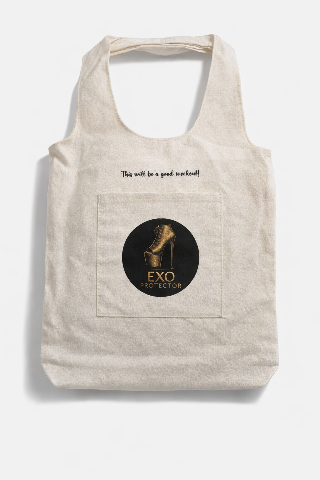 Torba treningowa EXO PROTECTOR 👜 BEŻOWA 💛