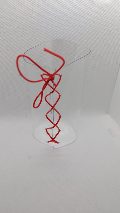 💎Ochraniacze na sandałki 23cm ❤️czerwony ❤️