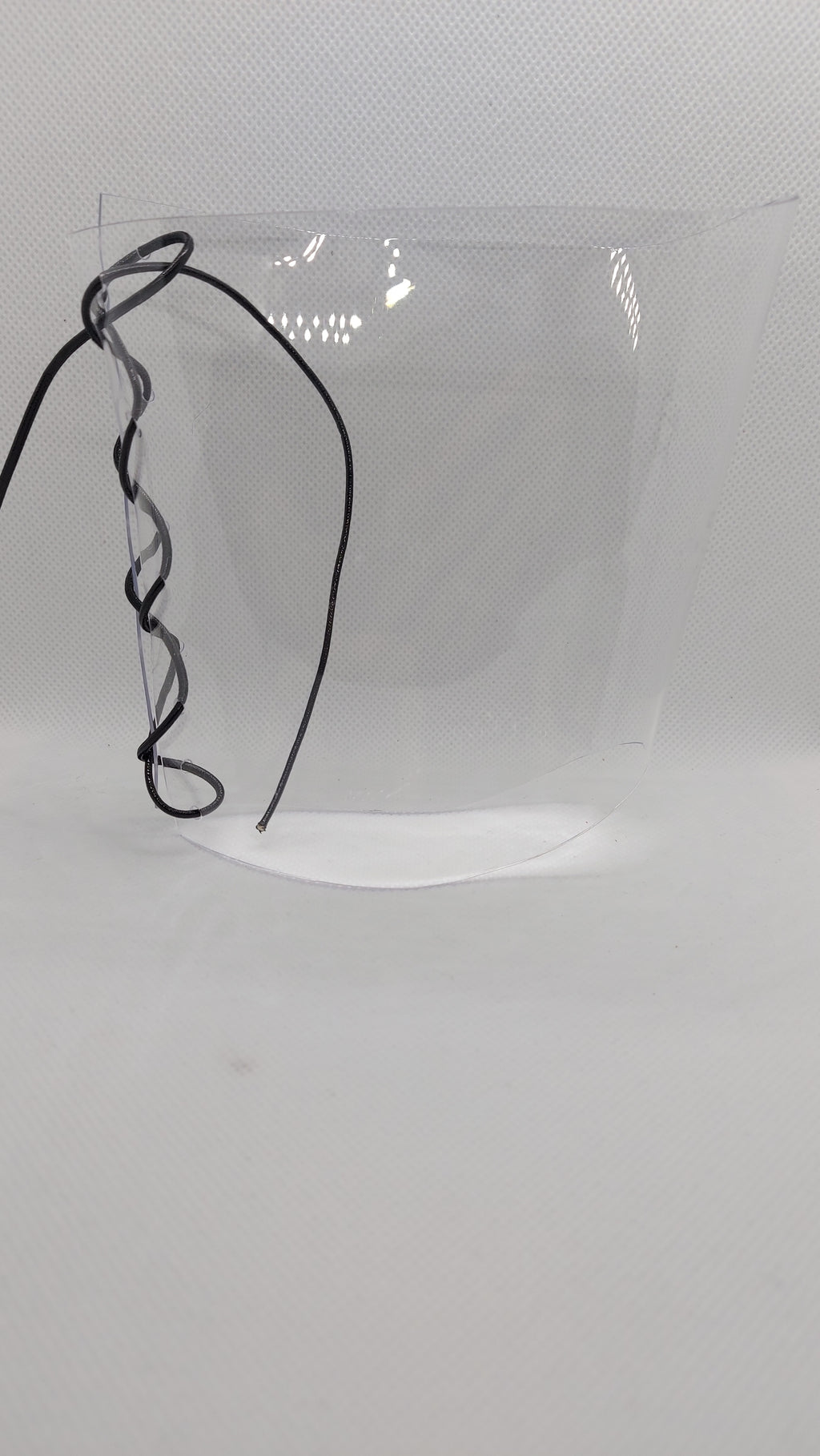 💎Przezroczyste ochraniacze na sandałki 23cm 🖤czarny metaliczny🖤