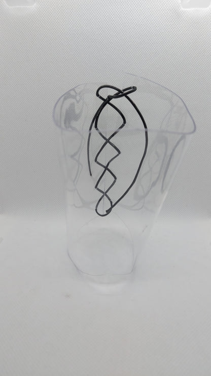 💎Przezroczyste ochraniacze na sandałki 23cm 🖤czarny metaliczny🖤