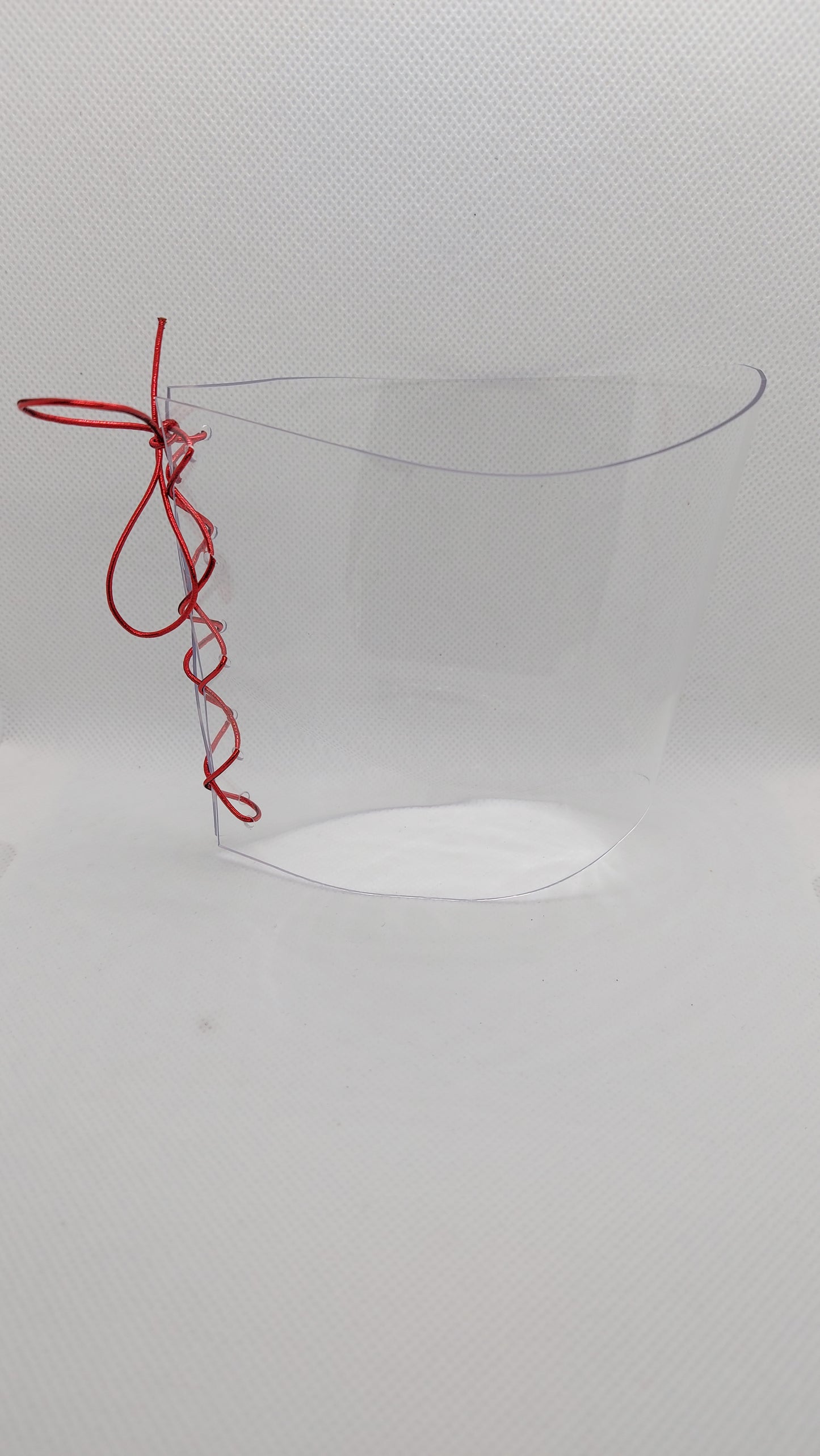 💎Ochraniacze na sandałki 20cm ❤️czerwony metaliczny❤️